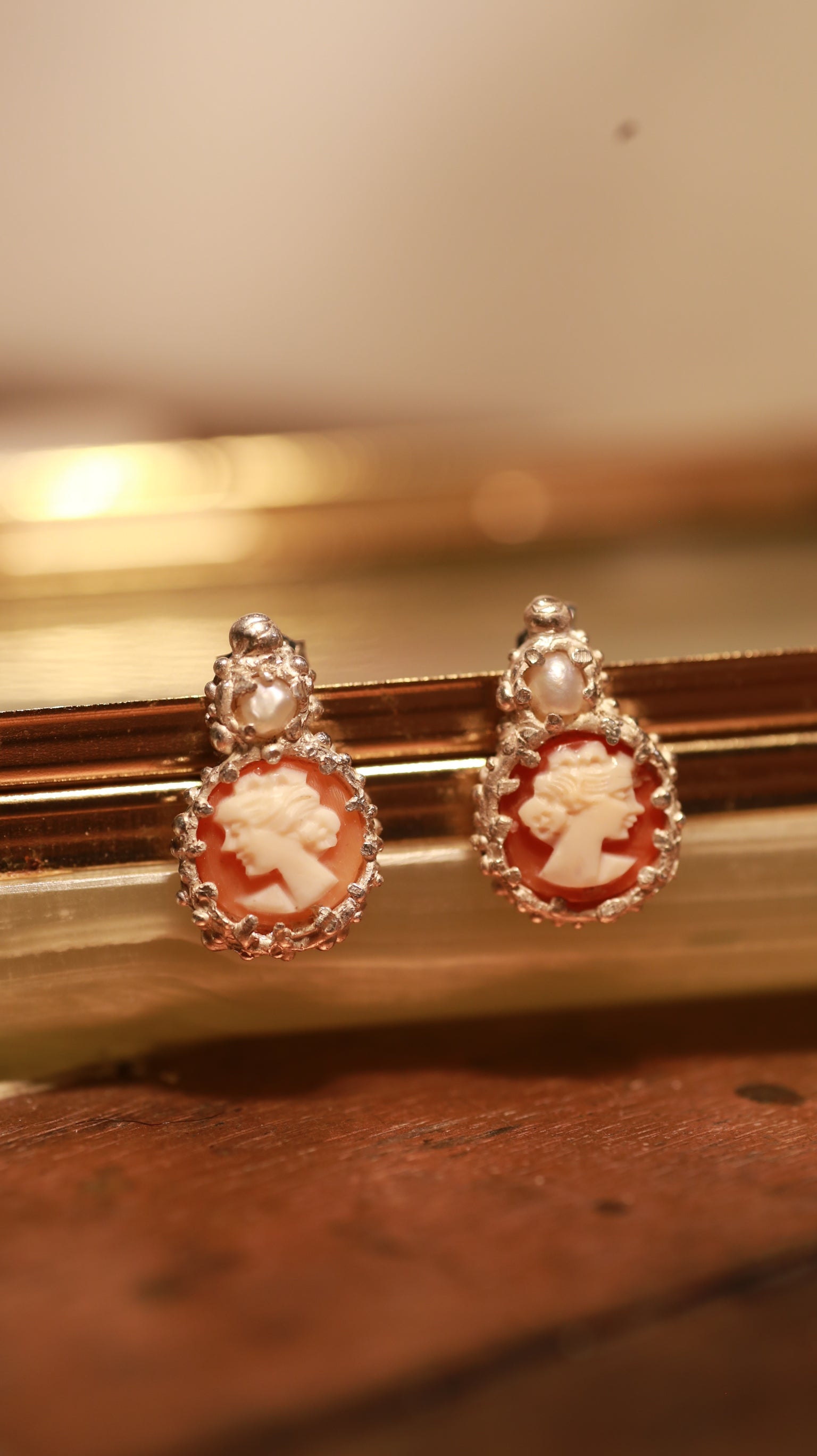 The Courtly Delight Earrings (One-of-a-Kind)