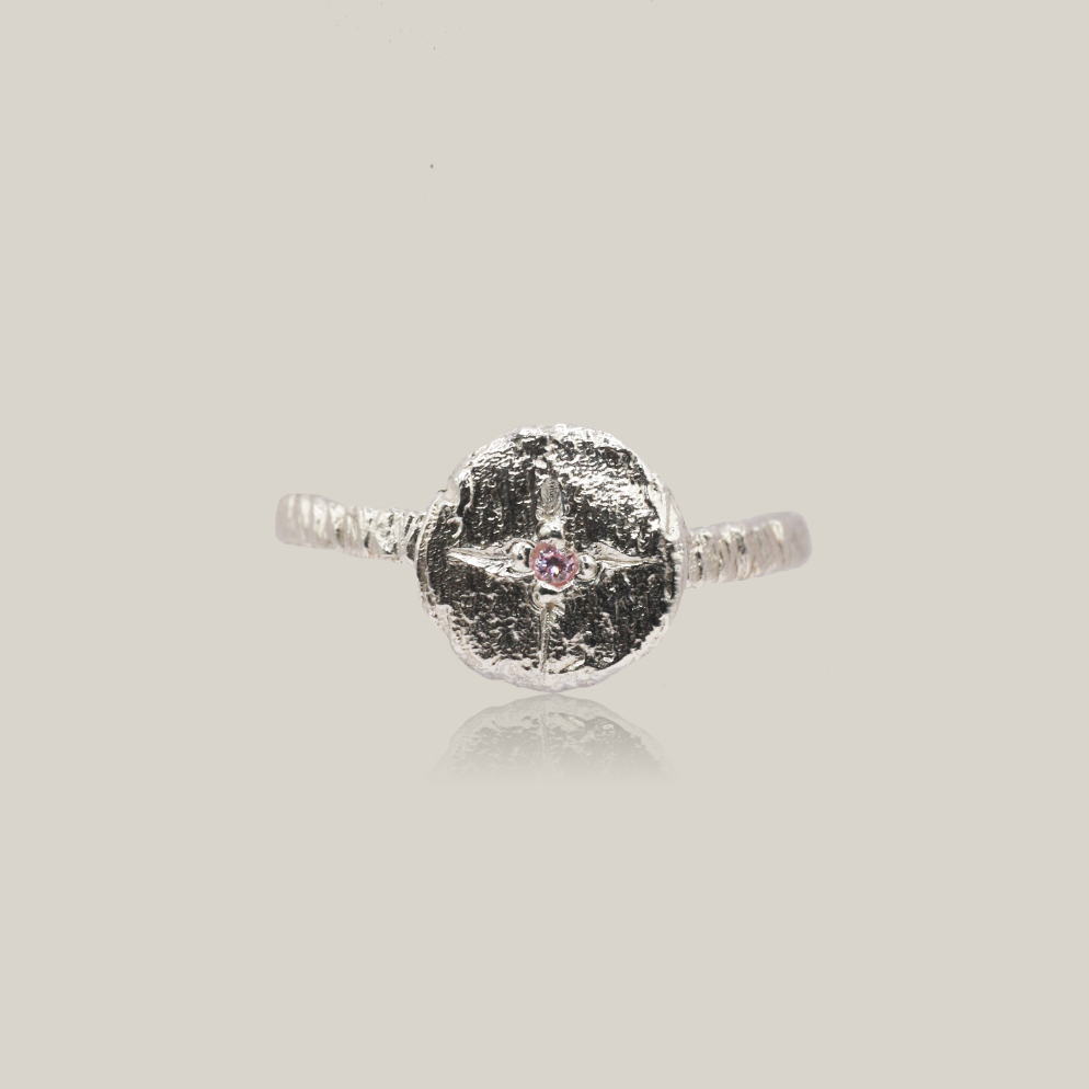 The Pink Nova Ring (One-of-a-Kind)